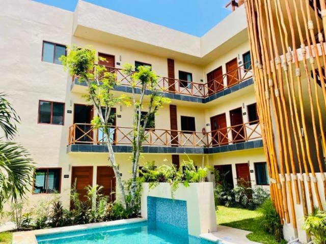 Hotel Manglar Suites Mahahual Exterior foto