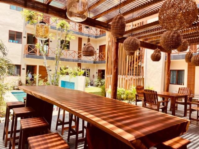 Hotel Manglar Suites Mahahual Exterior foto