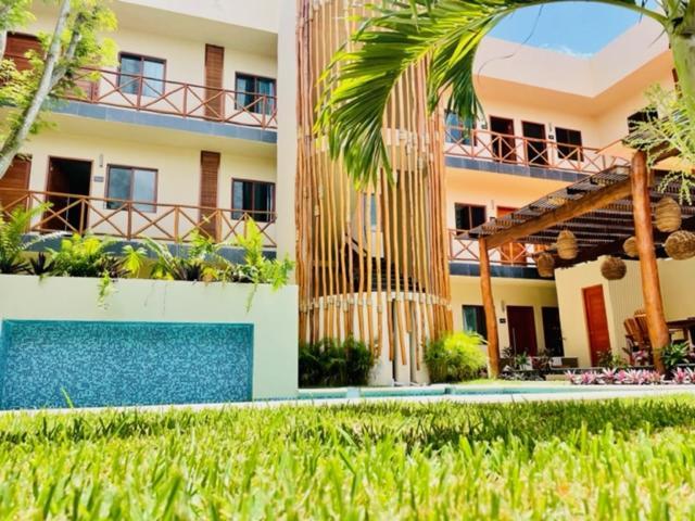 Hotel Manglar Suites Mahahual Exterior foto
